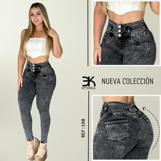 JEANS LEVANTA COLA GRIS FROSTER REF:168