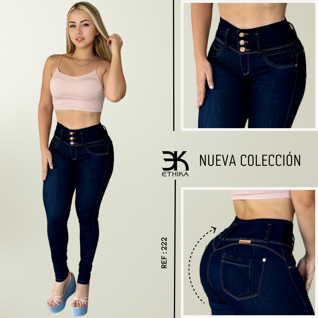 JEANS 3 BOTONES RF:222